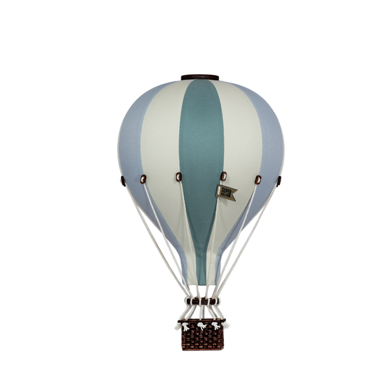 Lucht ballon- Green cream Blue/Gray