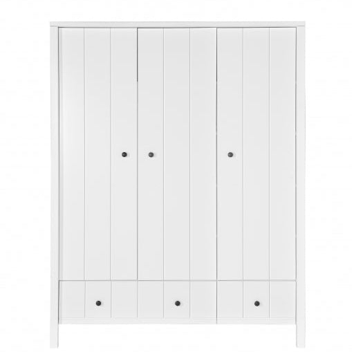 Wardrobe -three-door Aveline White