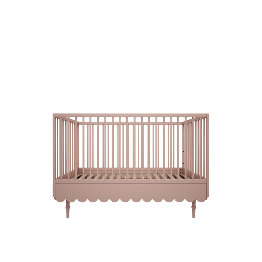 Ledikant en junior bed in 1 Babushka -Pink