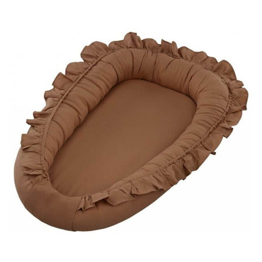 Nid d'ange à volants Cotton &amp; Sweets - Pure Nature - Chocolat