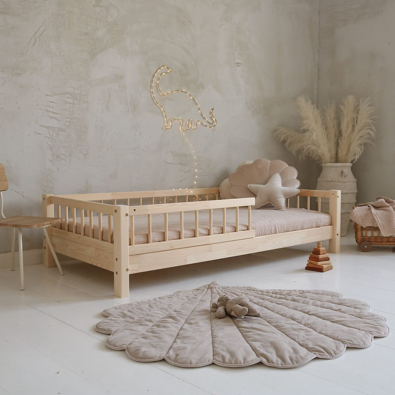 Lit simple Bella 160x80 naturel