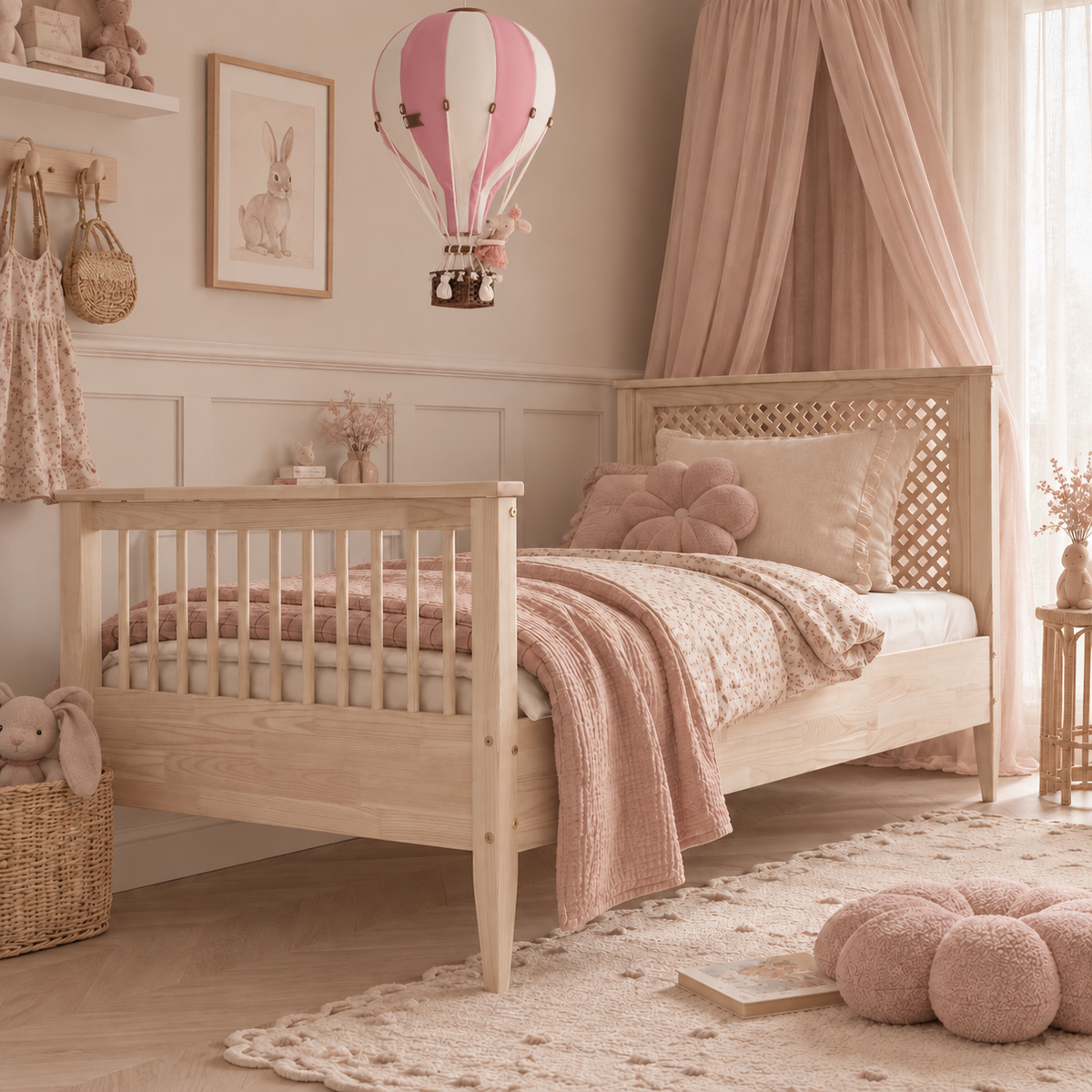 Bed Nala boho Naturel