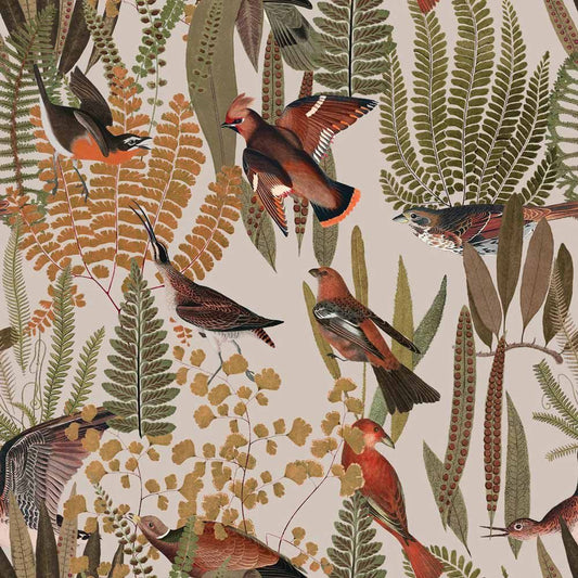 'Birds Bush ' Behang