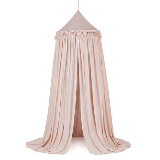 Boho Canopy fi 70 Fringe Maxi Powder pink