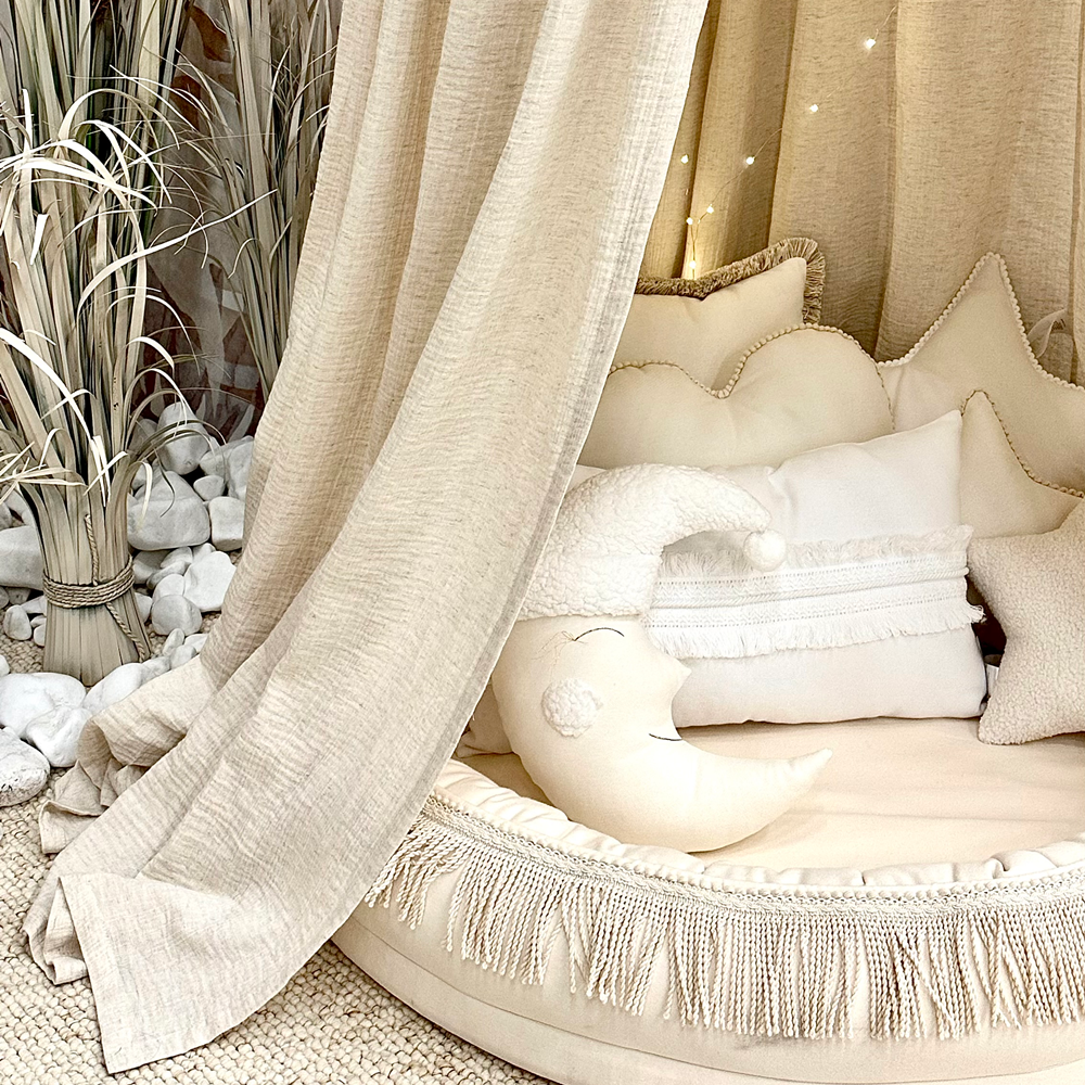 Boho Twist Junior nest - Vanilla