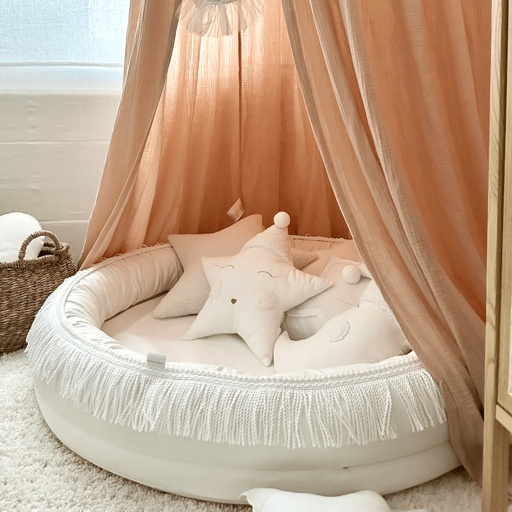 Boho Twist Junior nest - White