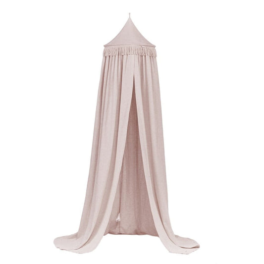 Bed canopy Cotton &amp; Sweets Boho Twist" Powder Pink"