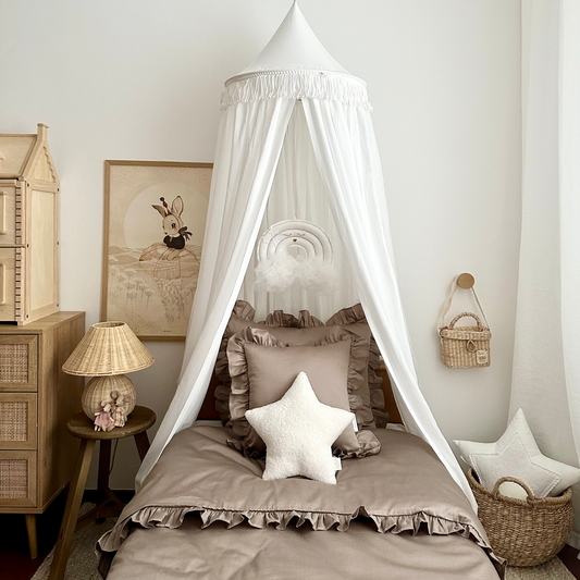 Bedhemel Cotton & Sweets Boho Twist" White"