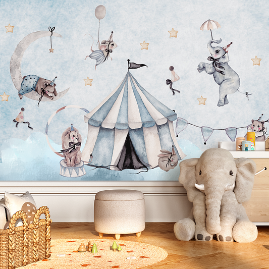 Circus leven Behang