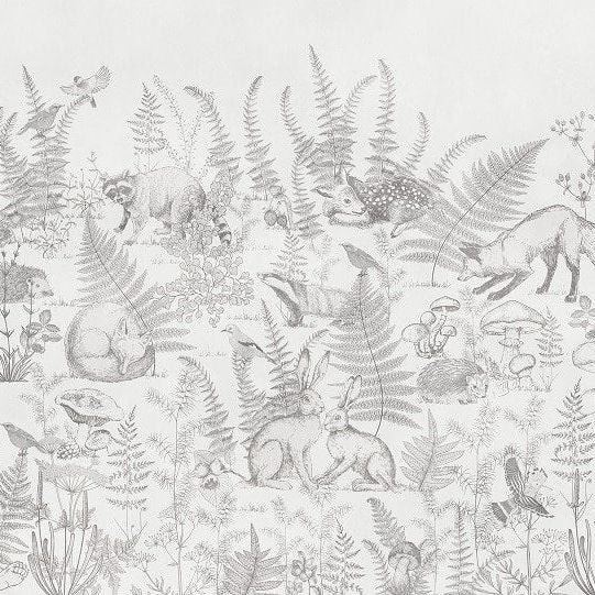 Forest Sketch Wallpaper
