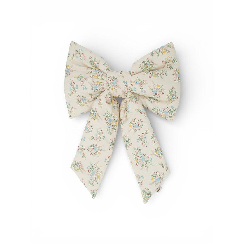 Decoratieve XXL katoenen strik Blooming Meadow