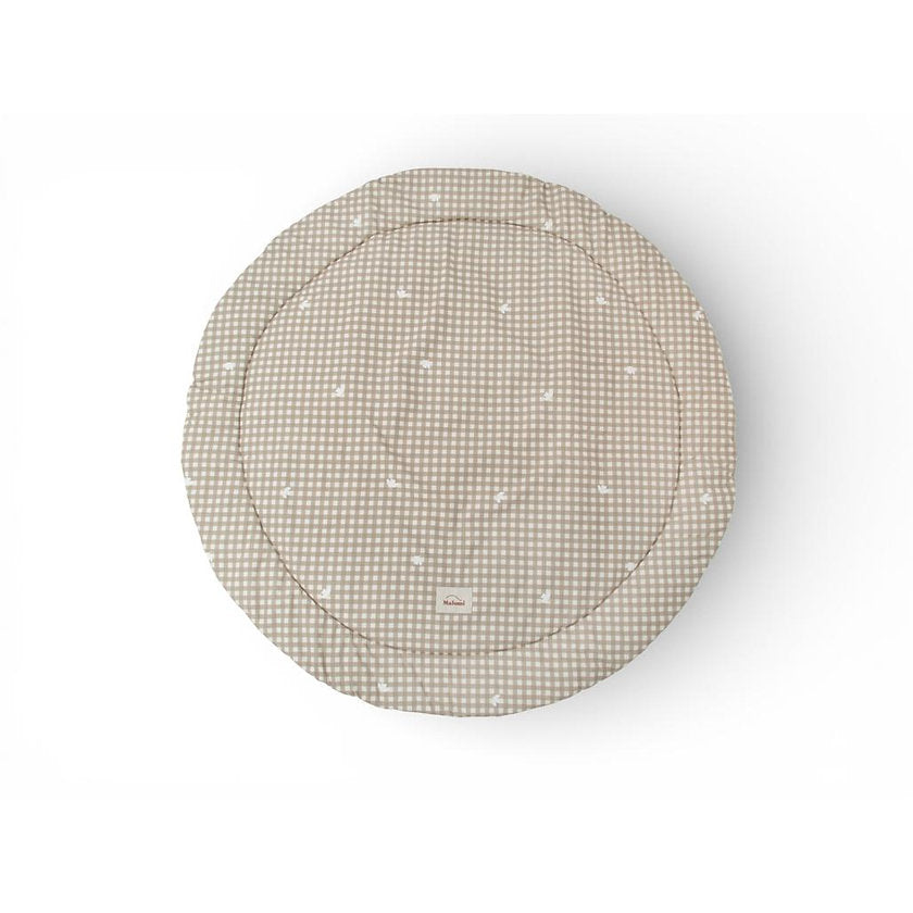 Katoenen speelmat Countryside Check – Ø 120 cm
