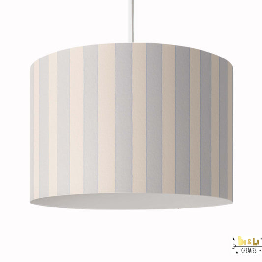 Hanglamp streep licht blauw
