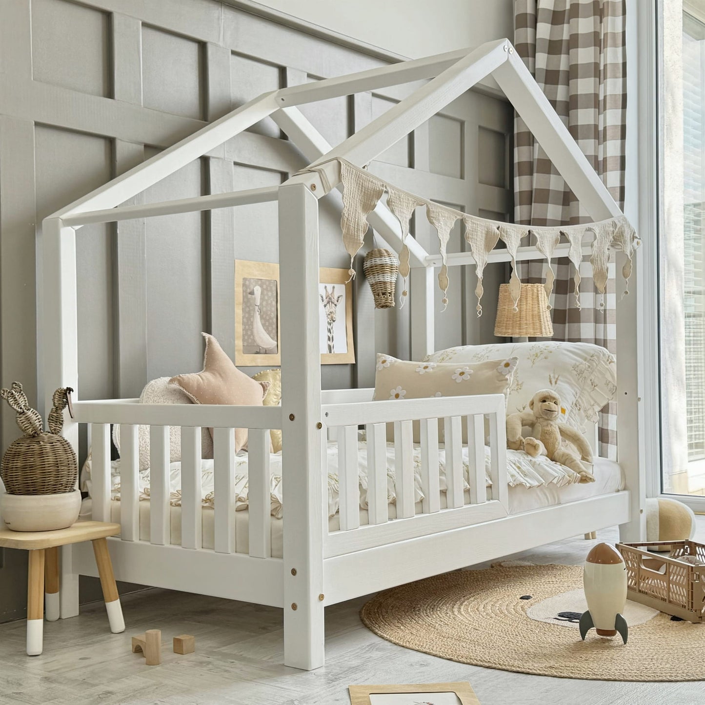Fast delivery - Bed Cottage, White 200 x 90cm