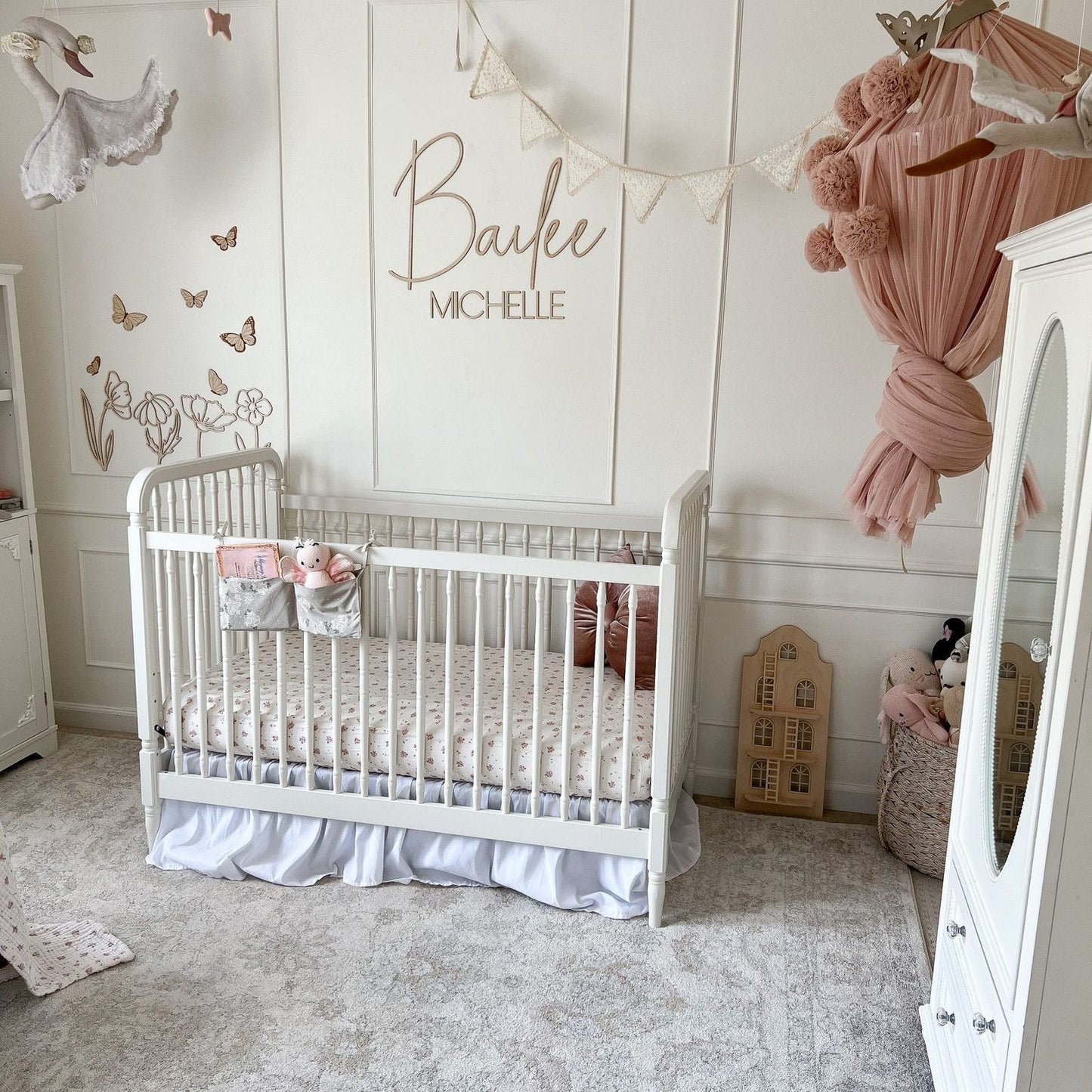 Double Wooden Name - Customize!