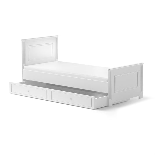 Bed Imme met (slaap) lade - Wit 90 x 200cm