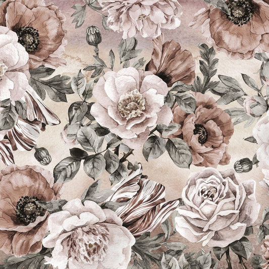 Fond d'écran de fleurs de pavot