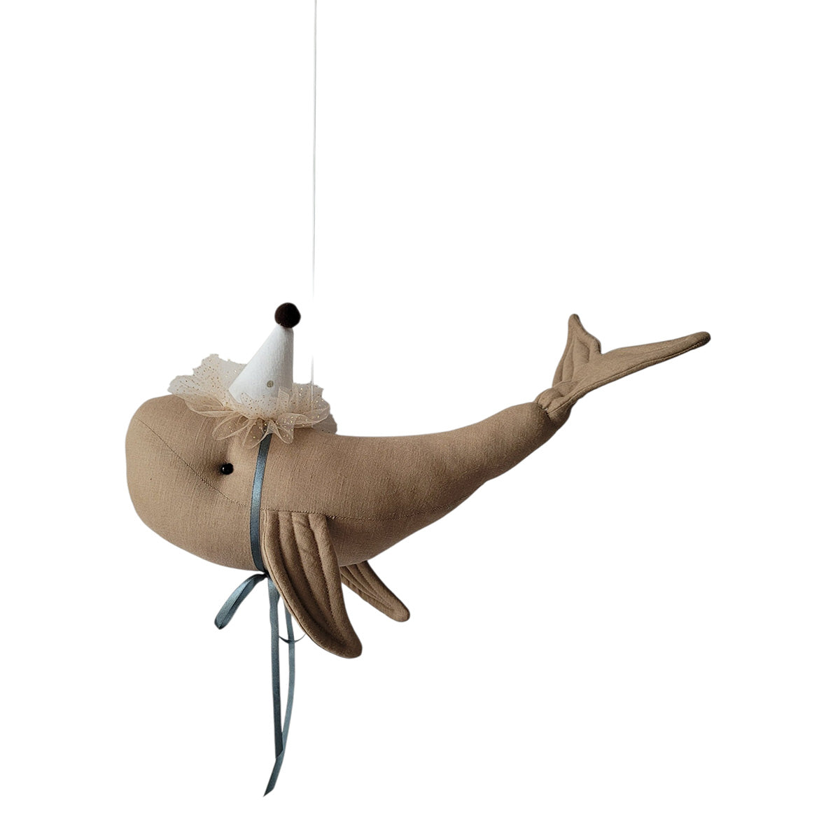 Pre order Linnen walvis - Brown