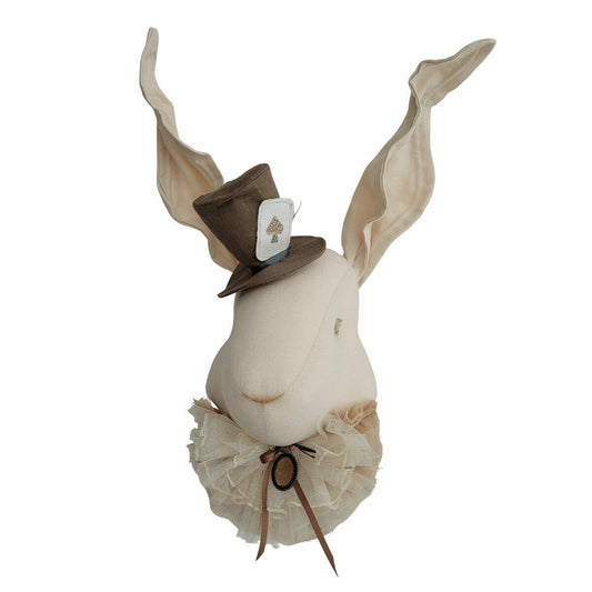 Linen Rabbit from wonderland- Light Beige Mr. Hatter