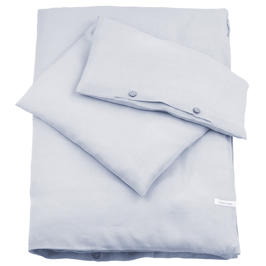 Linen Light Blue bedding set - Cotton &amp; Sweets 100x 135cm