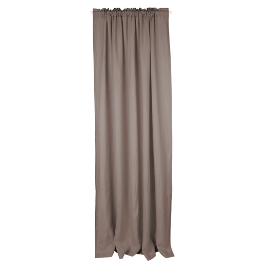 Linen curtain 'Coconut brown' Cotton &amp; Sweets