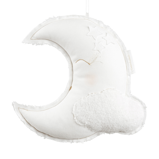 Louis Lune mobile Linen White-Cotton &amp; Sweets