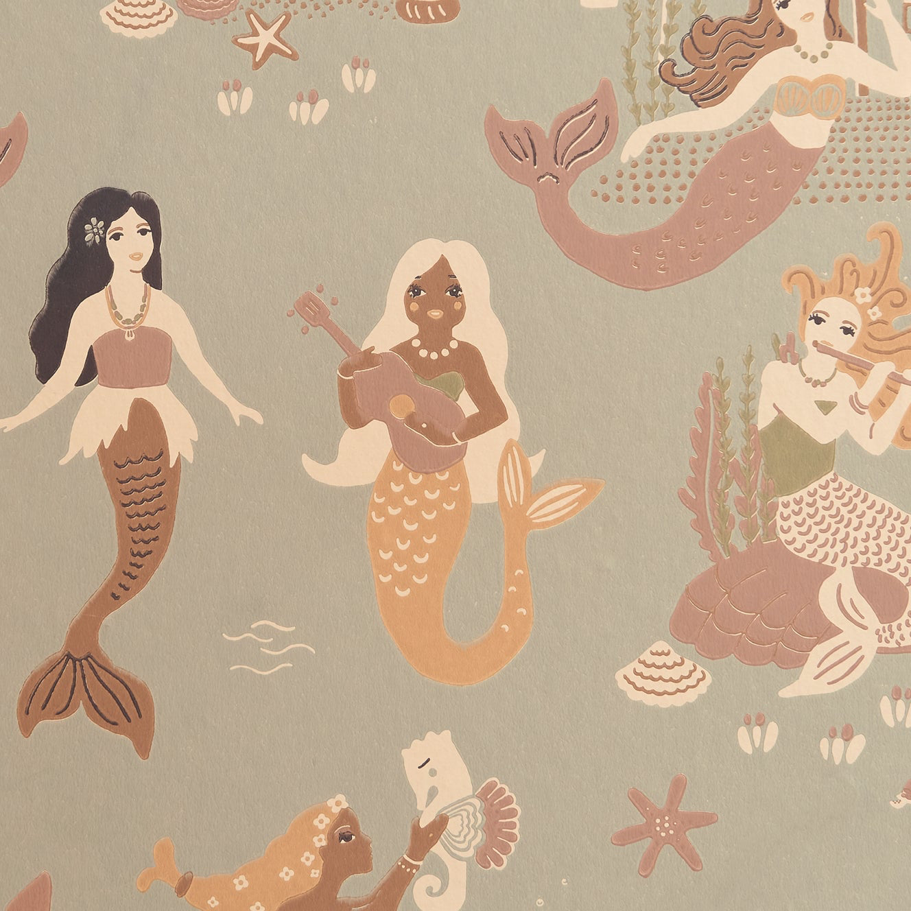 Mermaid reef ocean blue