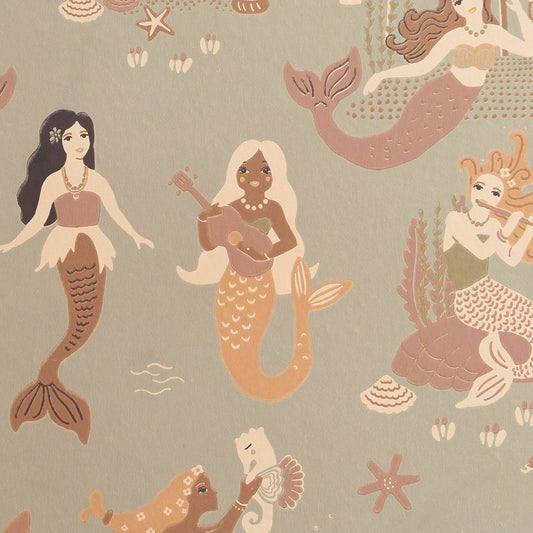 Mermaid reef ocean blue