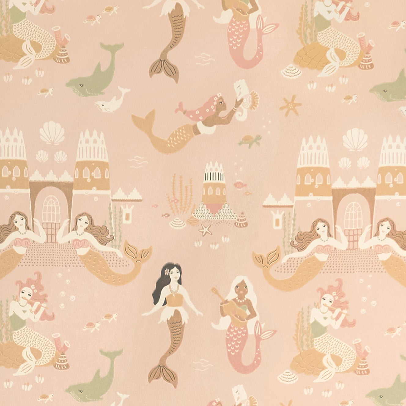 Mermaid reef sweet pink