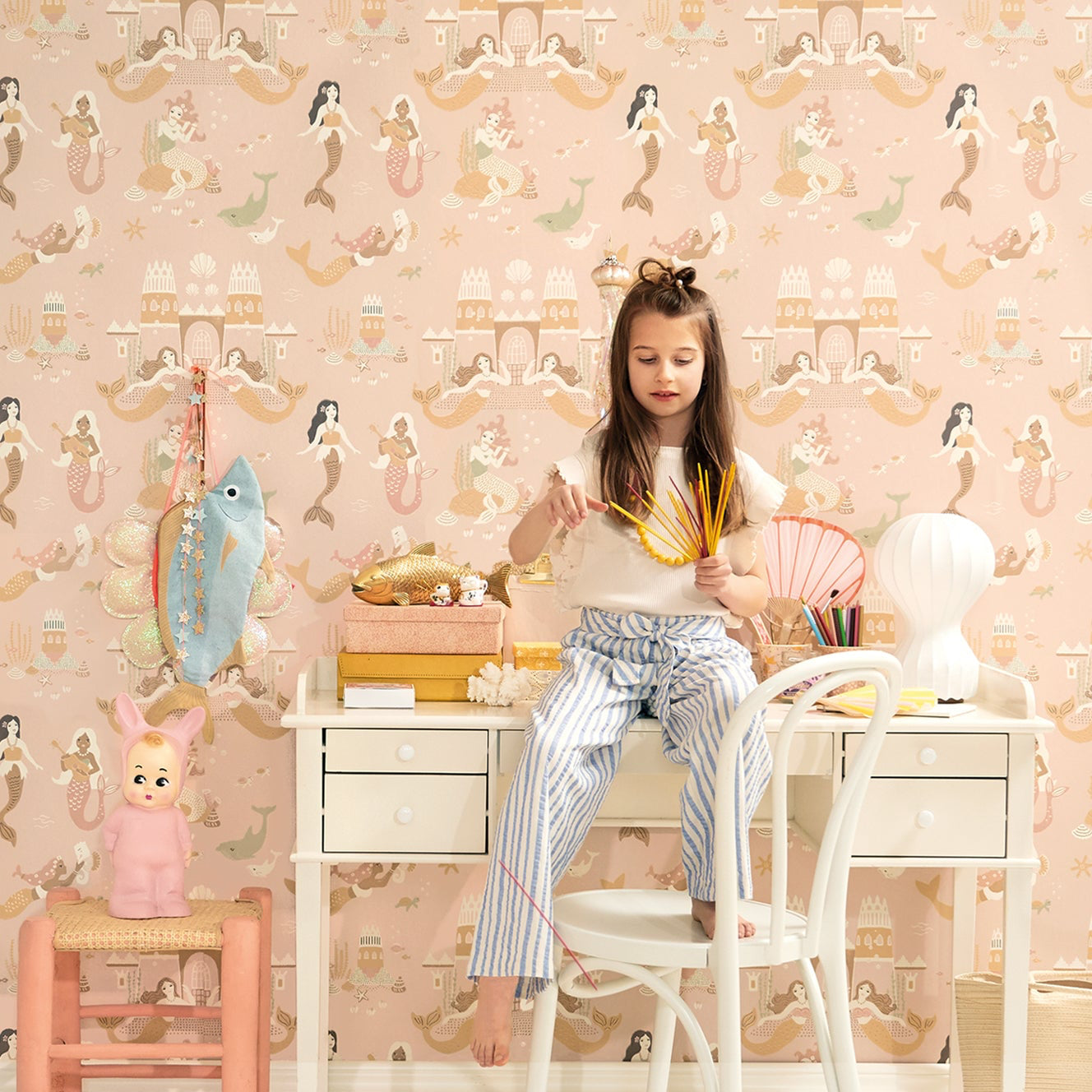 Mermaid reef sweet pink