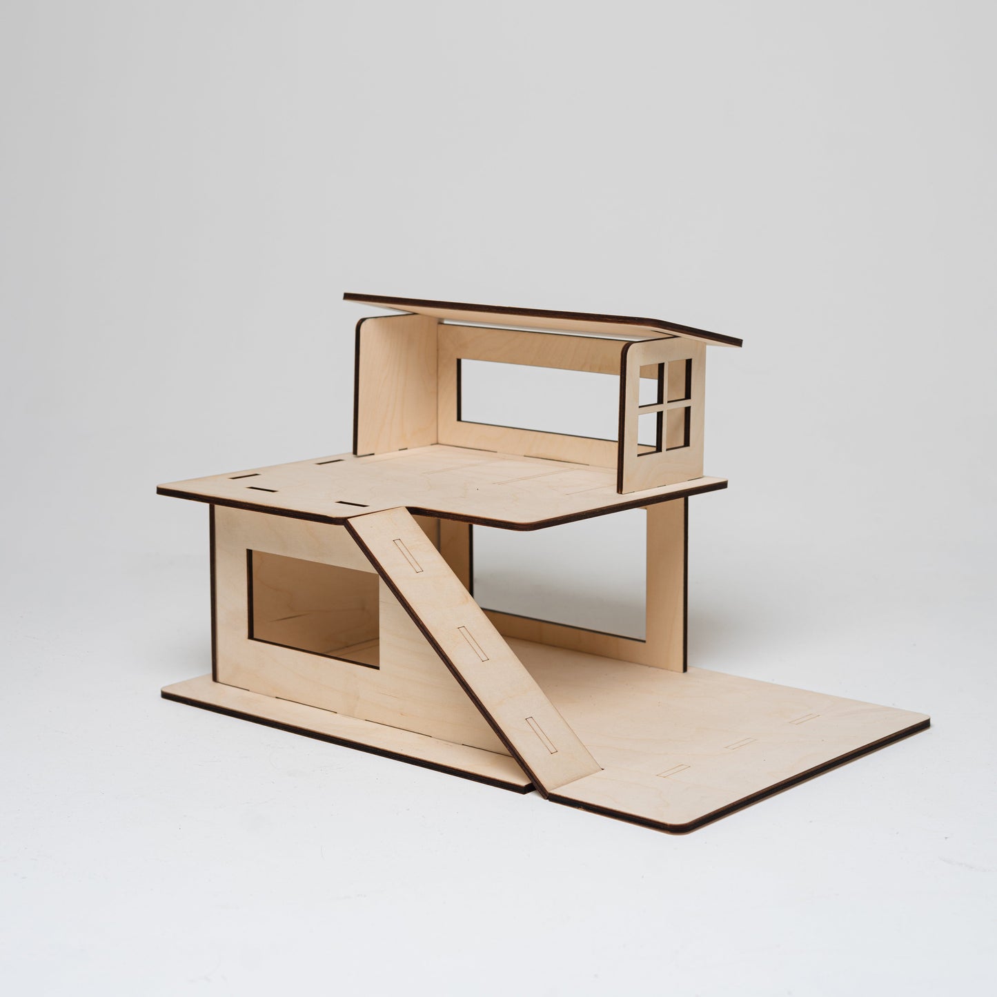 Small Wooden Garage (2 levels)