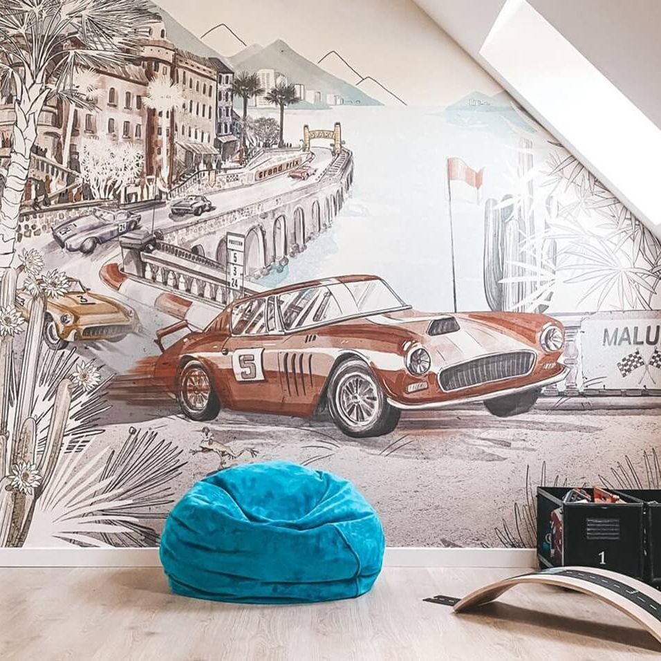 Monaco Racing Behang