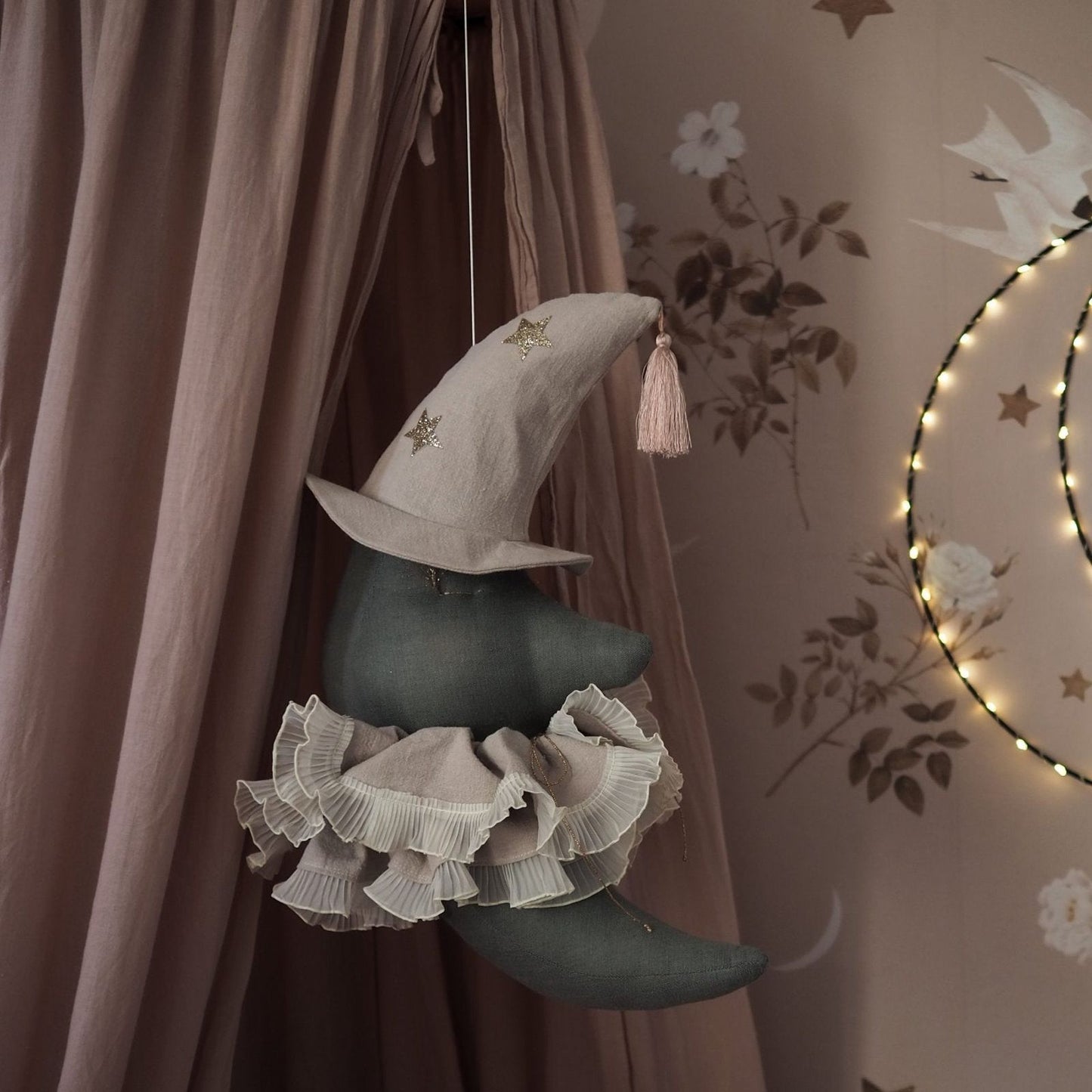 Moon linen graphite Mr. Star Wizard