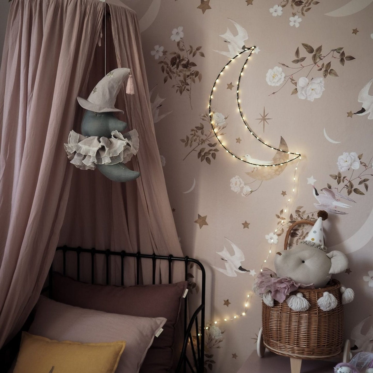 Moon linen graphite Mr. Star Wizard
