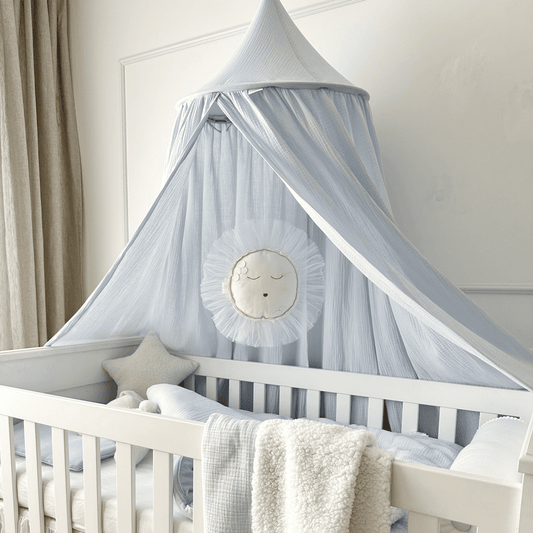 Bedhemel Cotton & Sweets Muselin-Light Blue