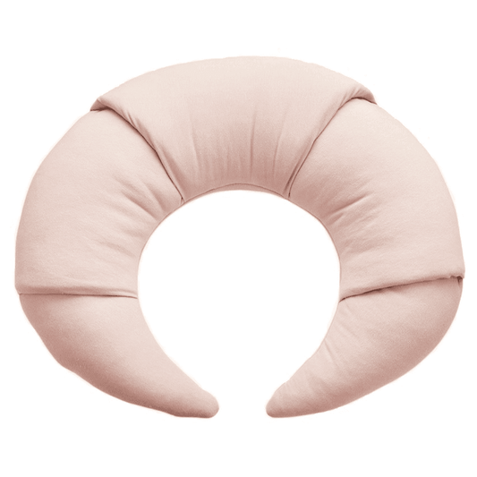 Croissant Nursing Pillow - Powder Pink