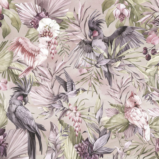 Safari birds-Behang