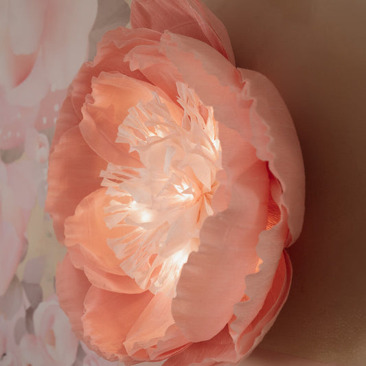 Luminous Petal wandlamp - Soft Pink