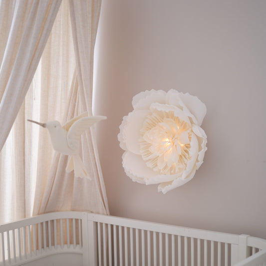 Luminous Petal wandlamp - White
