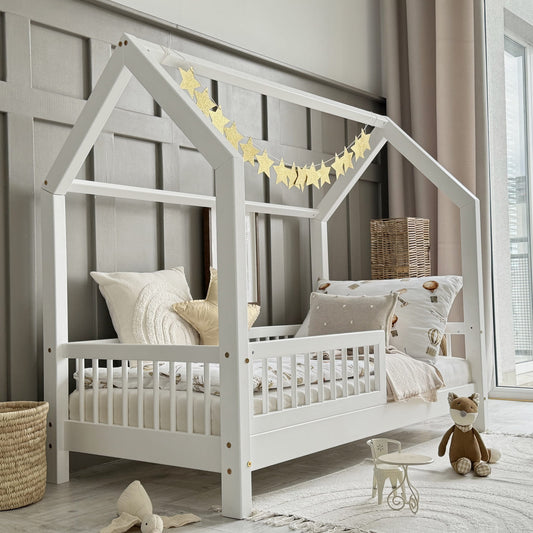 Huis bed Peale. 160/ 80 cm White