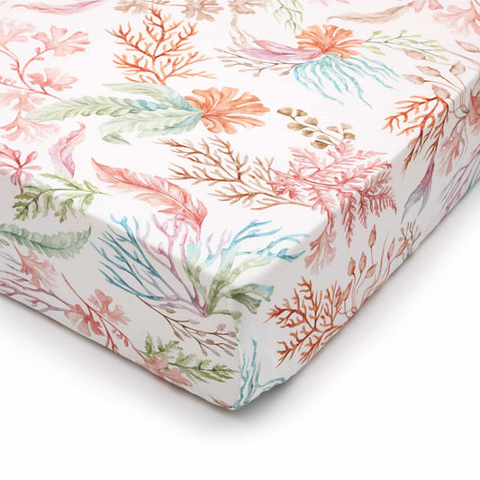 Hoeslaken- Flora 140 x 70cm