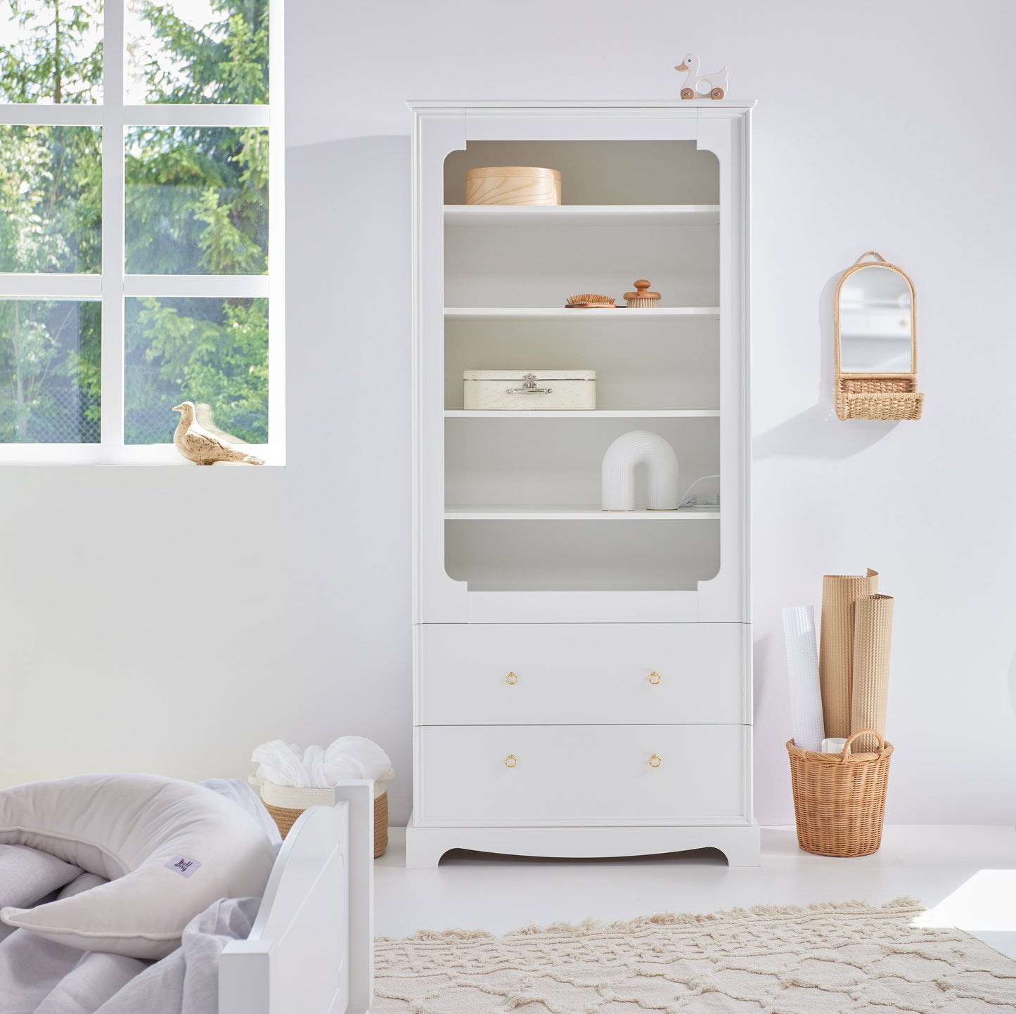 Boekenkast Royalty- White