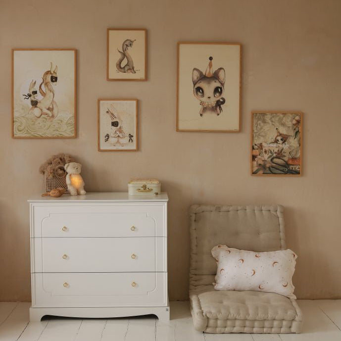 Commode Royalty - white