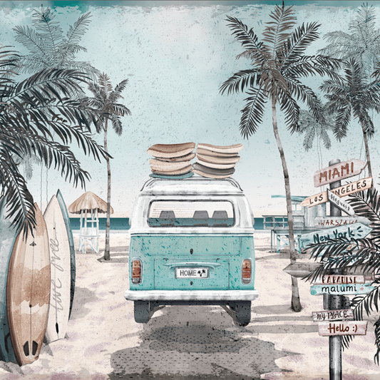 Summer Vibes- Behang