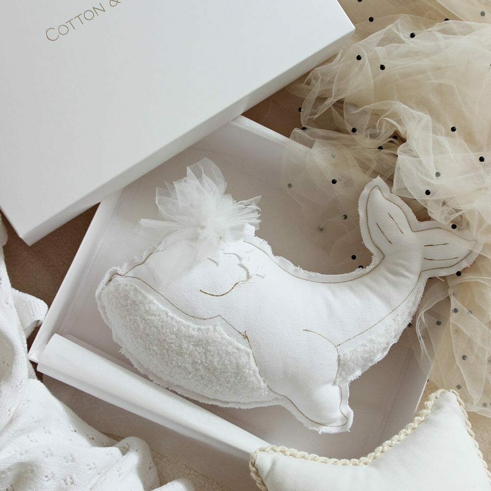 Sebastien baleine mobile White- Cotton &amp; Sweets