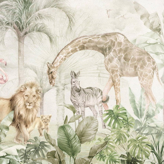 Soft Jungle- Behang