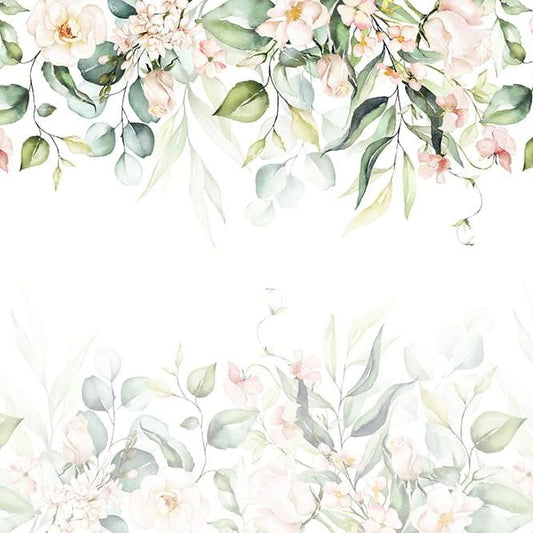 Papier peint Jardin Pastel