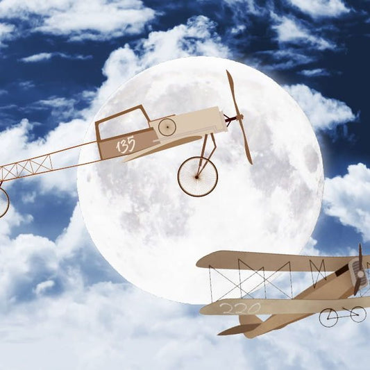 Plane Night Wallpaper