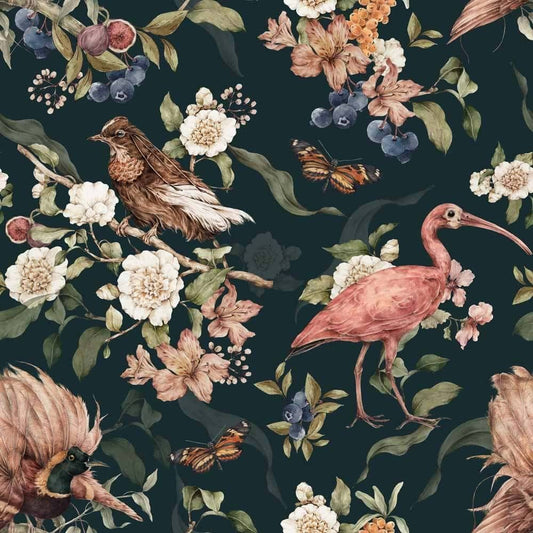 'Tropical Birds Paradise  ' Behang