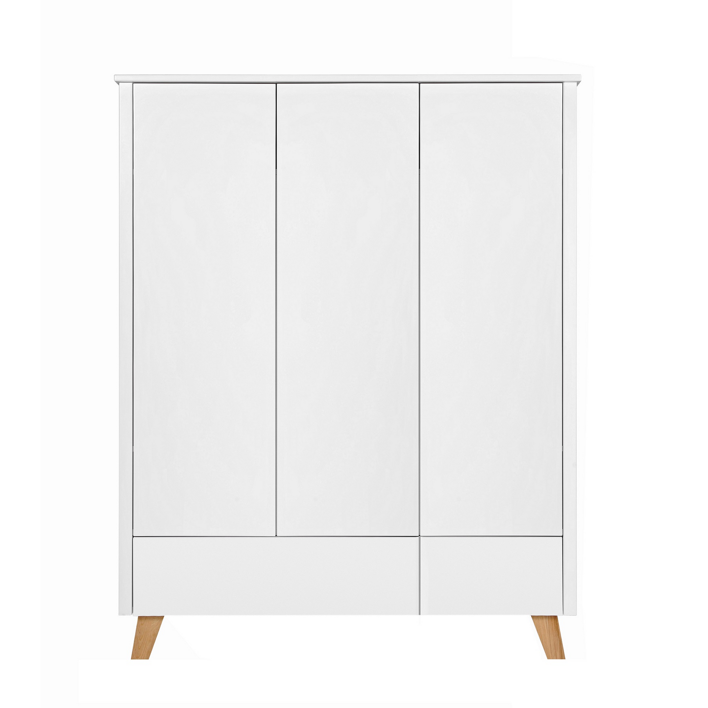 Three-Door Wardrobe Saar - White
